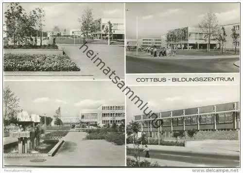 Cottbus - Bildungszentrum - Foto-AK Grossformat - Verlag Bild und Heimat Reichenbach