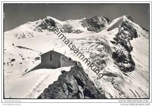 Refuge Tracuit - Bieshorn - Weisshorn - Foto-AK