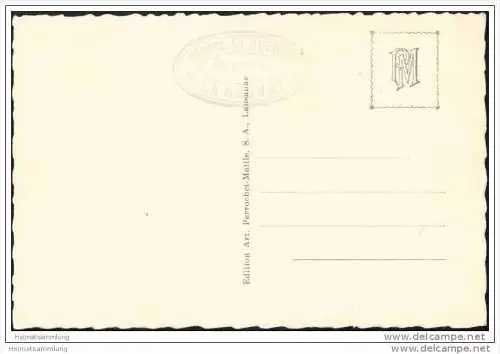 Cabane Ed. Dufour C.A.S. et Mt. Dolent - Val Ferret - Foto-AK