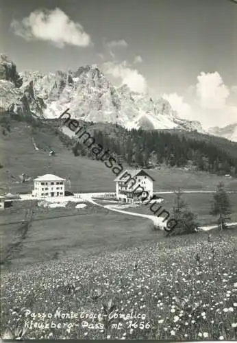 Passo Monte Croce - Comelio - Kreuzberg-Pass - Foto-AK Grossformat - Edizioni Holzer Sesto