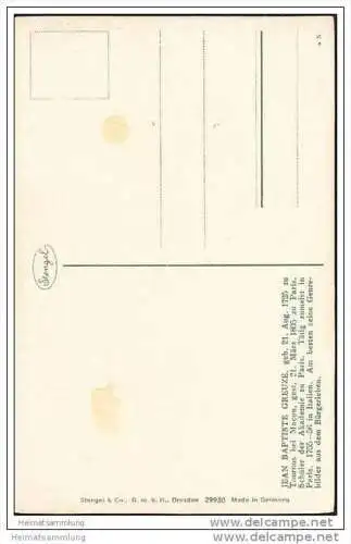 Der Kummer - Jean Baptiste Greuze - Stengel 29930