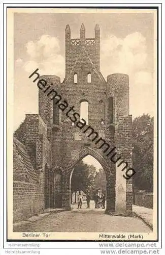 Mittenwalde - Berliner Tor - 30er Jahre