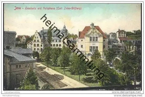 Jena - Lesehalle - Volkshaus (Carl-Zeiss-Stiftung)