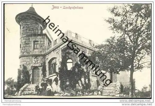 Jena - Landgrafenhaus - Bahnpost