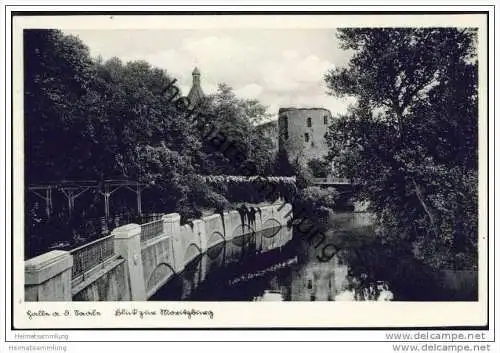 Halle an der Saale - Blick zur Moritzburg