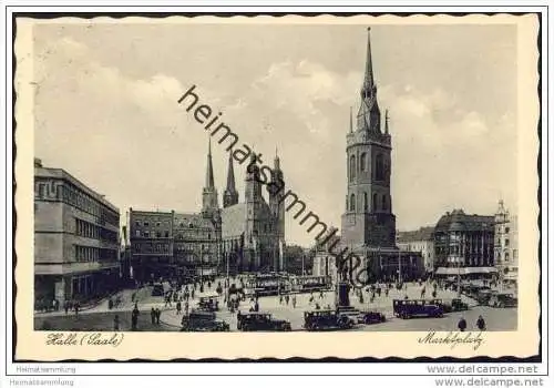 Halle - Marktplatz