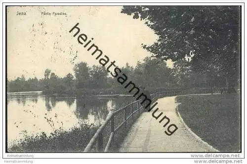 Jena - Partie Paradies - Bahnpost