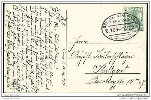 Jena - Partie Paradies - Bahnpost