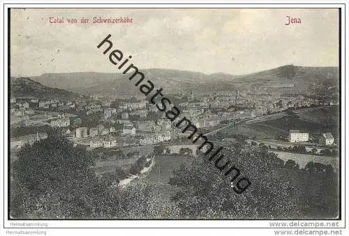 Jena - Total von der Schweizerhöhe