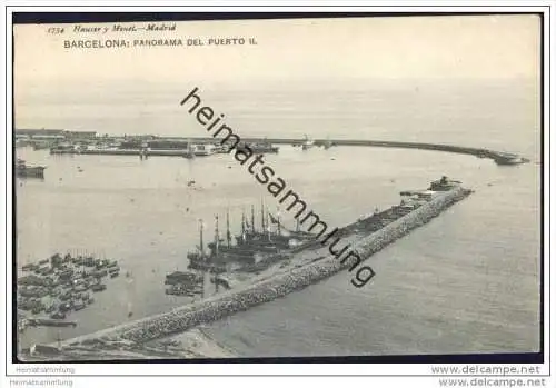 Barcelona - Panorama del Puerto II ca. 1900