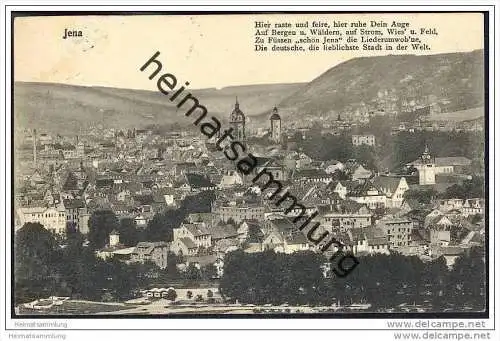 Jena - Gesamtansicht - Bahnpost