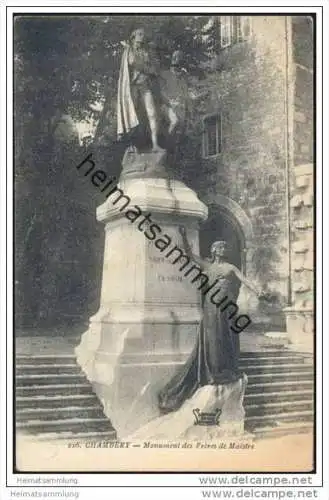 Chambery - Monument des Freres de Maistre