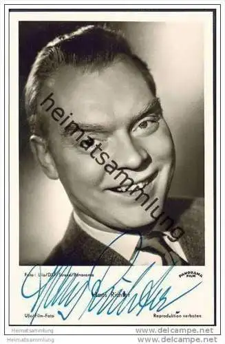 Hans Richter - Autogramm - Foto-AK FK 1559