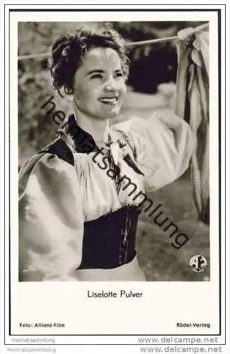 Liselotte Pulver in Uli der Knecht - Foto-AK