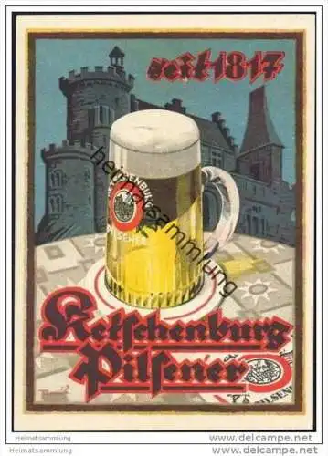 Ketschenburg Pilsner seit 1817 - Brauerei - Bier - Stolberg Rheinland