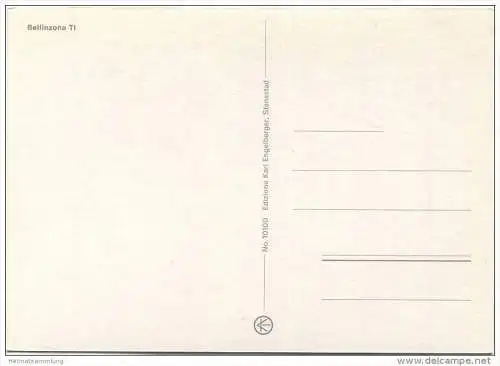 Bellinzona - AK Grossformat - Edizione Karl Engelberger Stansstad