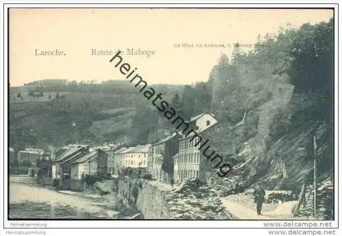 La Roche-en-Ardenne - Province de Luxembourg - Route de Maboge