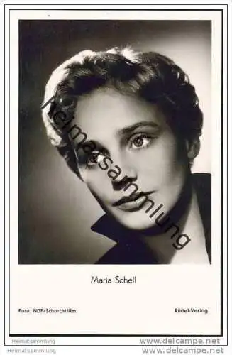 Maria Schell in Solange Du da bist - Foto-AK