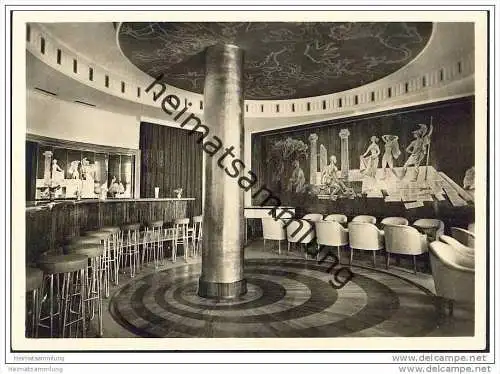 Leipzig - Ho Ring-Cafe - Tanz-Bar - Foto-AK Grossformat 1956