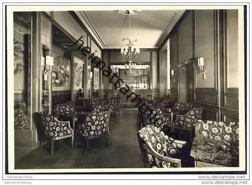 Leipzig - Ho Ring-Cafe - Mokka-Bar - Foto-AK Grossformat 1956