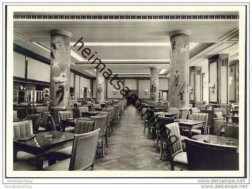 Leipzig - Ho Ring-Cafe - Tages-Cafe - Foto-AK Grossformat 1956