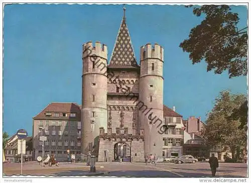 Basel - Spalentor - AK Grossformat - Verlag Photoglob-Wehrli AG Zürich gel. 1965