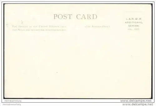 Eisenbahn - Engineer's inspection engine and coach - London &amp; North Western Railway Company - England 1905