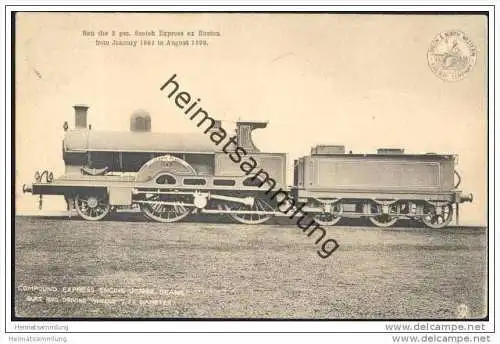 Eisenbahn - Compound express engine Jeanie Deans - London & North Western Railway Company