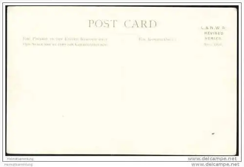 Eisenbahn - Compound passenger engine Queen Empress - London &amp; North Western Railway Company - England 1904