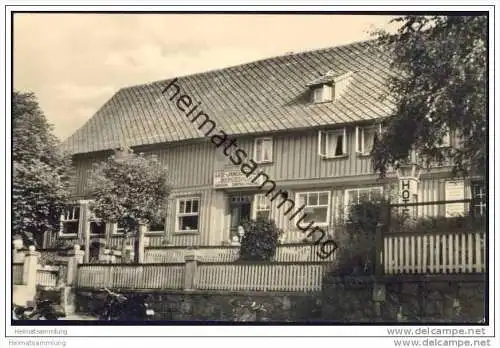 Trautenstein - Hotel Bergeshöh - Foto-AK