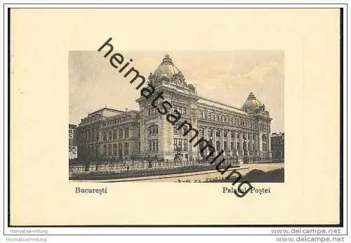 Bukarest - Palatul Postei - 30er Jahre