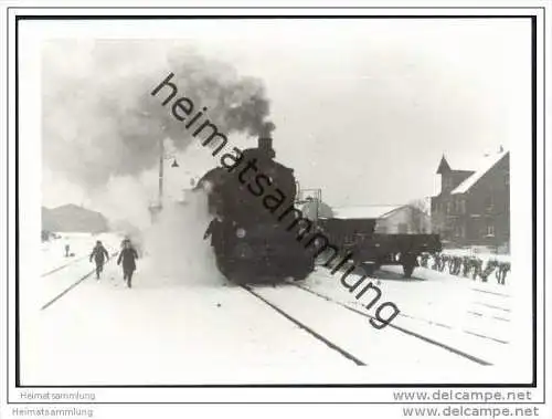 Bahnhof Naumburg - Letzte Dampffahrt auf der Kleinbahn Kassel-Naumburg mit Lok 206 - Erste Fahrt ab Kassel Hbf 1970