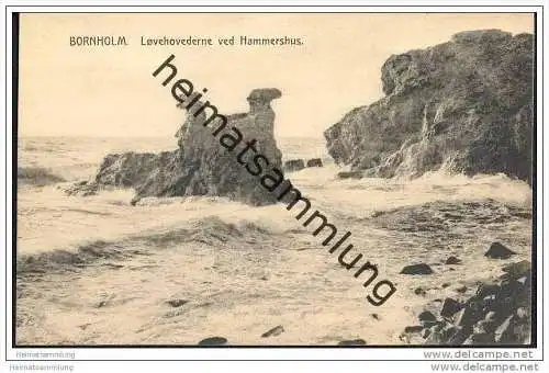 Bornholm - Lovehovederne ved Hammershus