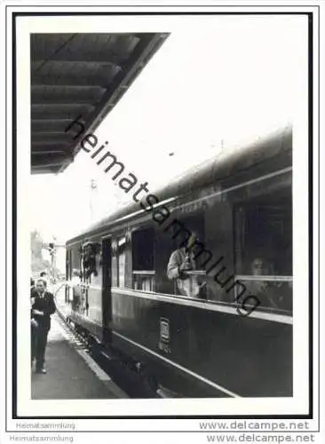 Am Bahnhof Eichenberg 1969 - Hessen - Foto 7,5cm x 10,5cm