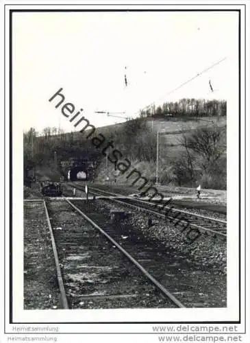 Schützebergtunnel bei Oberrieden 1969 - Hessen - Foto 7,5cm x 10,5cm