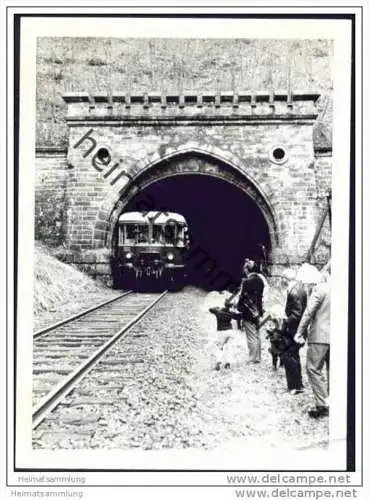 Bischoffsroder Tunnel 1969 - Foto 7,5cm x 10,5cm