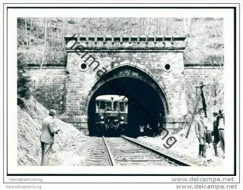 Bischoffsroder Tunnel 1969 - Foto 7,5cm x 10,5cm