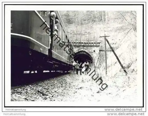 Bischoffsroder Tunnel 1969 - Foto 7,5cm x 10,5cm