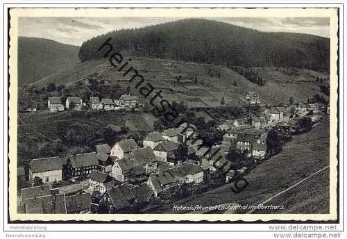 Lautenthal-Langelsheim - Gesamtansicht - Foto-AK