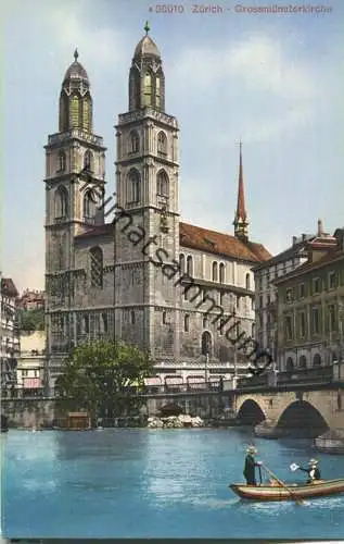 Zürich - Grossmünsterkirche - Edition Photoglob Zürich
