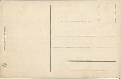 Zürich - Helmhaus und Post - Edition Photoglob Zürich
