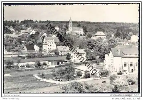 Friedrichsbrunn - Totalansicht - Handabzug 1958