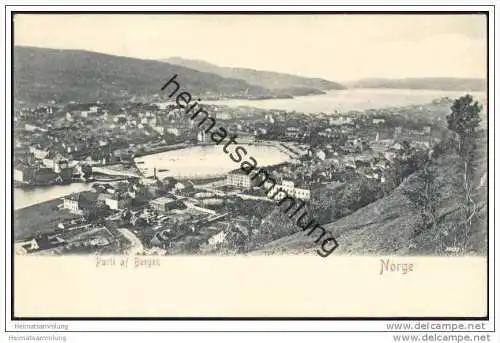 Parti af Bergen ca. 1900