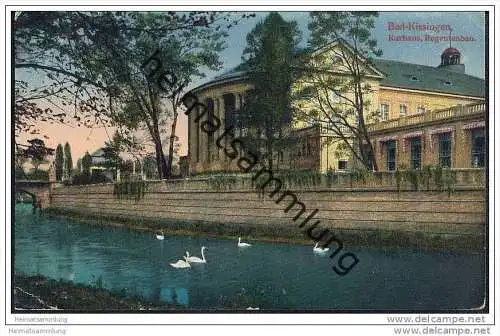Bad Kissingen - Kurhaus - Regentenbau - Frankiert mit 'Deutsche Gewerbeschau München 1922'