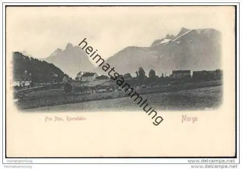 Romsdalen - Fra Naes ca. 1900