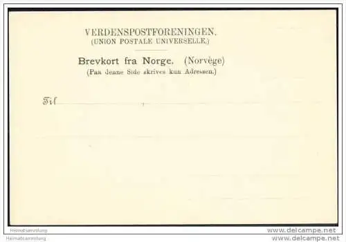Zig-zagveien - Röldal-Haukelid ca. 1900