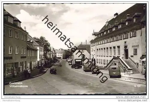 Crailsheim - Wilhelmstrasse - Foto-AK