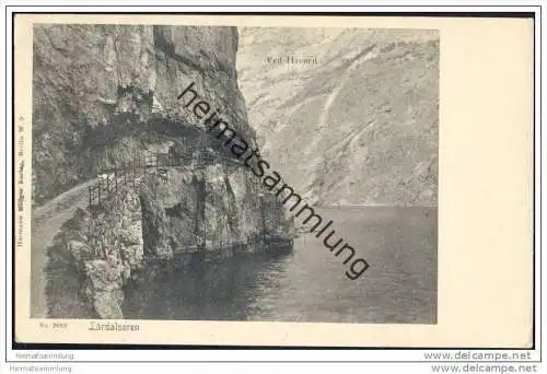 Laerdalsoren - Ved Havned ca. 1900