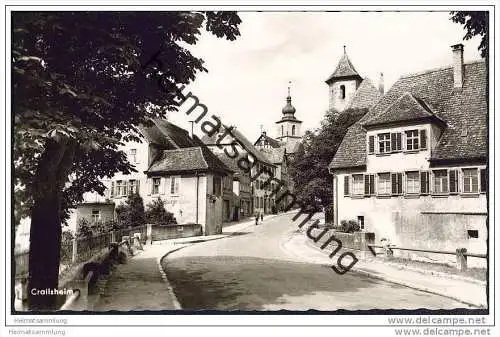Crailsheim - Strassenansicht - Foto-AK