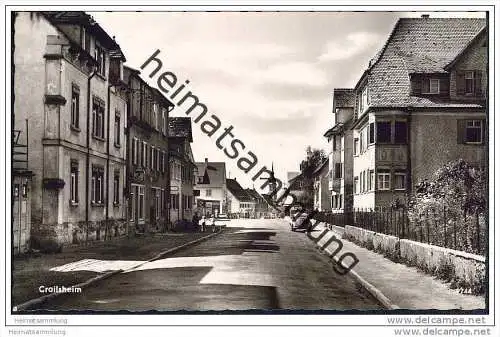 Crailsheim - Strassenansicht - Foto-AK